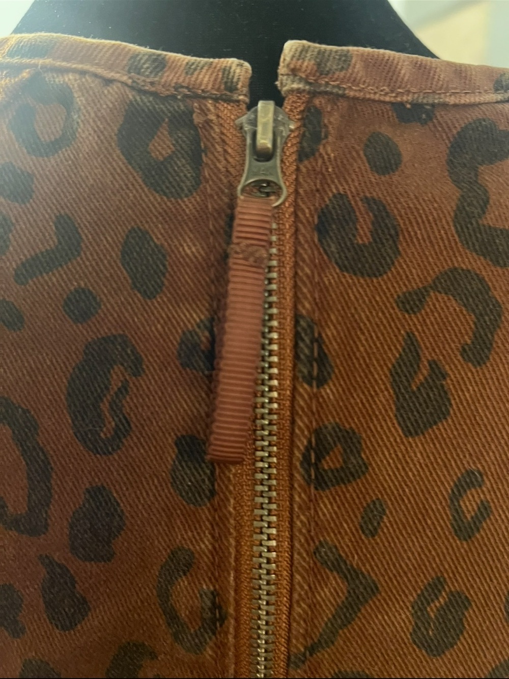 Universal Thread Brown Leopard Print Mini Dress Size 4 - Picture 6 of 8